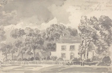 Maison parmi les arbres